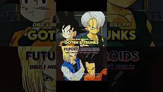 Goten & Trunks vs Future Androids | #edit #vs #dbz #dragonball #anime #shorts #fyp #fy #4k #foryou