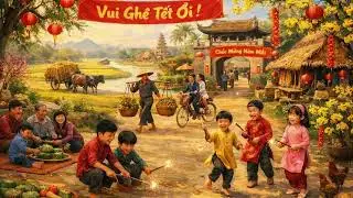 Vui Ghê Tết Ơi – Nhạc Xuân Rộn Ràng | Mở Lên Là Vui