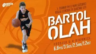 Bartol Olah // I. turnir PH u mini košarci U11 // Highlights