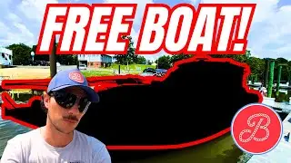 Someone Needs To Save This FREE BOAT!