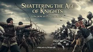 How English Archers Shattered the Age of Knights in One Battle #Longbow #MedievalWarfare