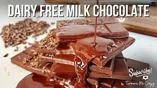 Dairy free vegan milk chocolate