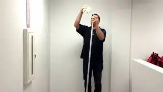 How to assemble Telescoping Indoor Flag Pole