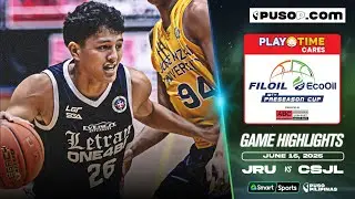 Smart Powered Up Plays | JRU vs CSJL | Playtime Cares 18th Filoil EcoOil Preseason Cup
