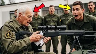 US-Marinekommandant sah alten Mann mit M40 und erstarrte, als er dessen Einheitspatch erkannte.