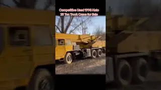 Competitive Used 1998 Kato 25 Ton Truck Crane for Sale #usedcrane #kato #katocrane #cranerental #fyp