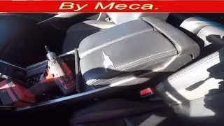 Making Mazda Cx 9 center console cover DIY. Upholstery.