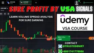 Udemy Course Volume Spread Analysis VSA for Binary Option Trading sure profit sure success