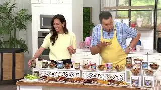 Germack (5) Mini Jars Summer Assortment of Nut Mixes on QVC
