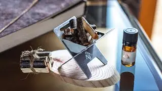 Miniature Bonfire Wood Diffuser Set