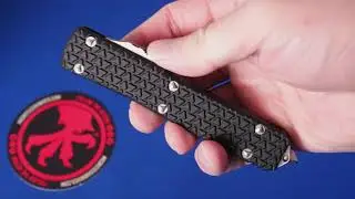 НОЖ MICROTECH ULTRATECH TRI-GRIP 123-1 TANTO BLACK BLADE USA