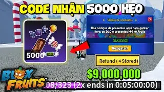Compilation of 15 Latest Double Experience and 5000 Candy Codes in Blox Fruit | Roblox