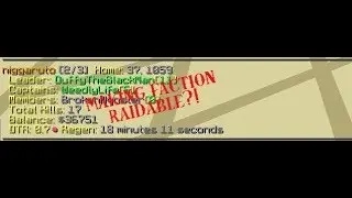 MAKING A FACTION RAIDABLE?!  + JOINED GANKAH
