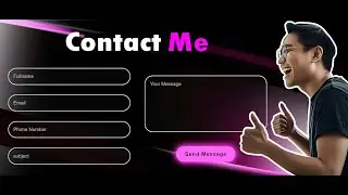 Create a Simple Contact Form Using HTML and CSS in Minutes | Contact Form Using 