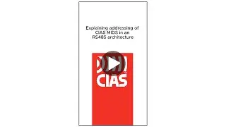 Addressing CIAS MIDS in RS485