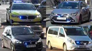 Police Cars, Fire Trucks & Ambulances RESPONDING In London | Part 4| to Emergency Calls