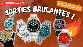 ACTU ! 7 montres &eacute;blouissantes : MOELS, TUSENO, NAMICA, HOLOCENE, HERON, XERIC, WISE