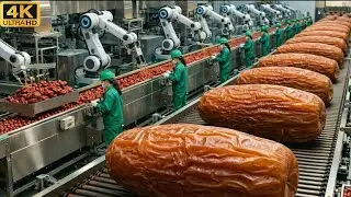The Medjool Dates Mega Factory | From Desert to Supermarket