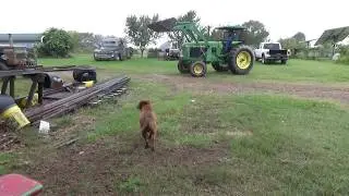 Repairing ( replacing) shift lever on tractor