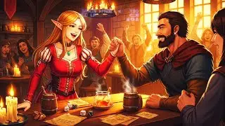 Celtic D&D Soothing Night Tavern | Relaxing Bard Songs & Peaceful Medieval Atmosphere for Deep Rest
