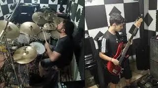 Caparezza - Vengo dalla luna drum and bass cover #jonnydrum #mario.mbass_