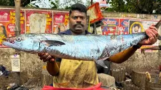 KASIMEDU SELVAM VANJARAM FISH CUTTING | UK SONS MARINE 🇮🇳