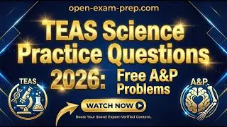 TEAS Science Practice Questions 2026: Free A&P Problems