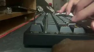 Edra ek387FL 2 layer tape + push stem lube sound test