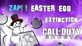 Call Of Duty Ghosts Extinction Nightfall ZAP!!! Snowman Easter Egg