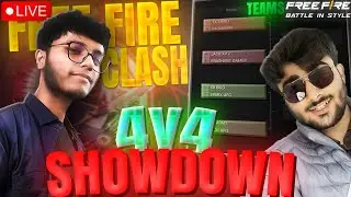 🔴 PG vs SRB FINAL MATCH 💀😍 DAY-2 | Brutal Squad Fight! #freefire #freefirelive #4v4 #tournament