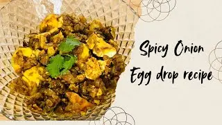 Onion Egg drop curry | Easy Egg recipe | #viralvideo #eggrecipe #food #ytvideo #egg #protein #food