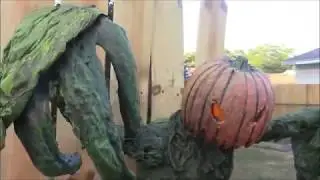My pumpkin man is finished!