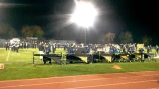 Lemont Percussion Fall 2011 at Prospect Full show Pit view