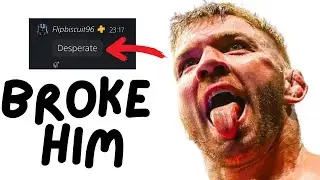 Top Player Mentally BREAKS Fighting My Dricus Du Plessis!