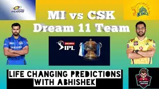 MI vs CSK Dream 11 Team | 41st IPL Match | 23 Oct 2020 | Sharjah | Prediction | Fantasy Cricket.
