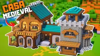 Minecraft : Casa MEDIEVAL tutorial.