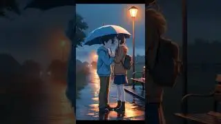 Anime Love Confession in the Rain ☔❤️