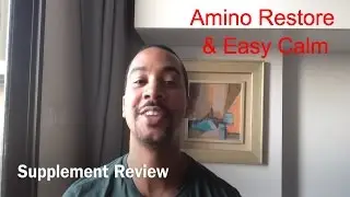 Supplement Review | Amino Restore & Easy Calm | Taylor MD Formulations