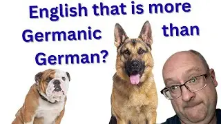 English words that are more Germanic than their German counterparts