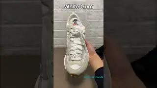 Nike &times; Sacai Vapor Waffle White Gum & Black Gum compare short version #shorts