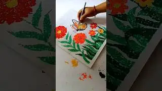 Paper collage art || Butterfly collage art | #collage #collageart #papercraft #craft #youtubeshorts
