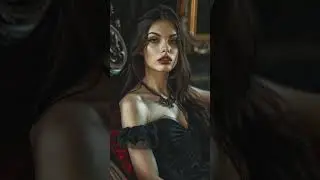 The Midnight Empress &ndash; Gothic Elegance in Portraiture