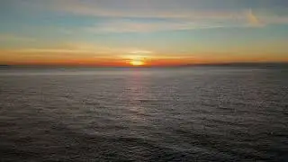 Lift Off at Dawn | Silent Drone Flight Toward Sunrise
