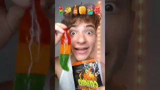 Extreme Spicy 🥵 red ASMR #challenge #food #eatingshow #shorts