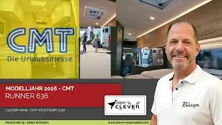 CMT 2026 - Clever Runner 636 - Der Komfort-Kastenwagen mit Längsbetten der Pössl Group