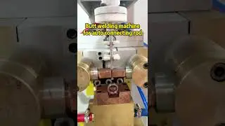 What's the principle of this? butt welding machine