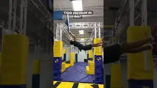 Mind blowing new obstacle Lache link by Jera Boyd #ninja #shorts #ninjawarrior