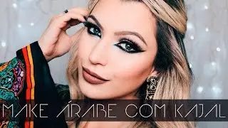 Tutorial: Make Árabe usando Kajal ❥