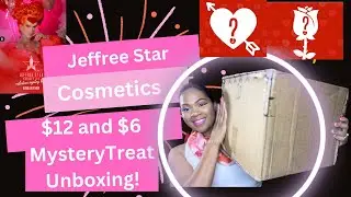 Unboxing Jeffree Star's Valentine's $12 and $6 Mystery Treats 2023!