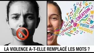 Quand les mots disparaissent, la violence explose. 💥